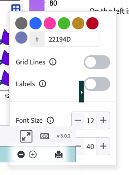 Screenshot of a Tuva Jr. context menu displayed above surrounding interface elements after the layering fix