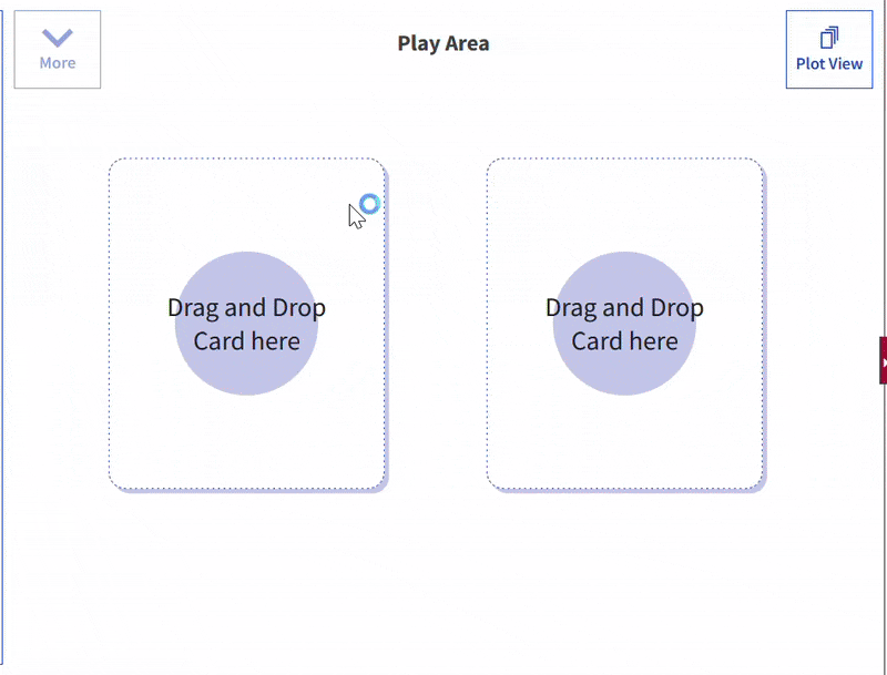 Animated demo of switching between Play View and Plot View in Tuva Jr. while keeping the Reload Plot button available