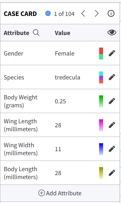 After screenshot of the updated Case Card with more consistent spacing and clearer visual hierarchy